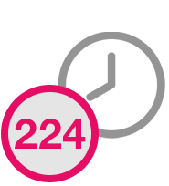 224 שעות אקדמיות