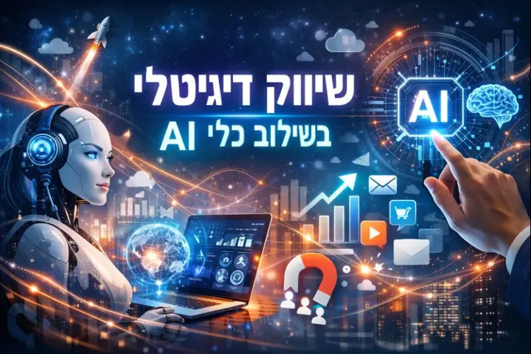 שיווק דיגיטלי אוטומציות& AI -Frontal