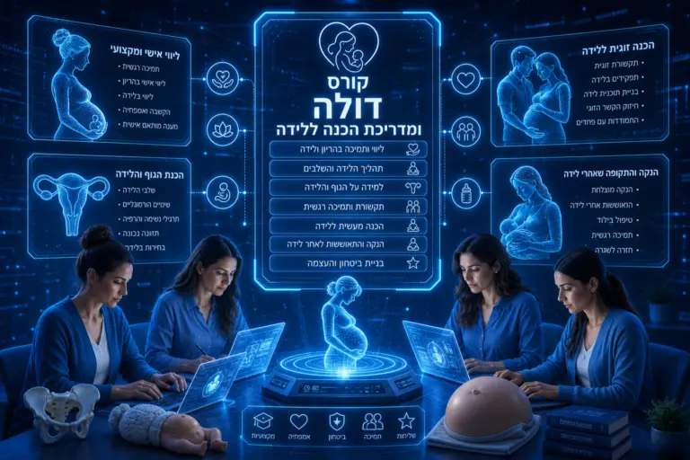 קורס דולה ומדריכת הכנה ללידה